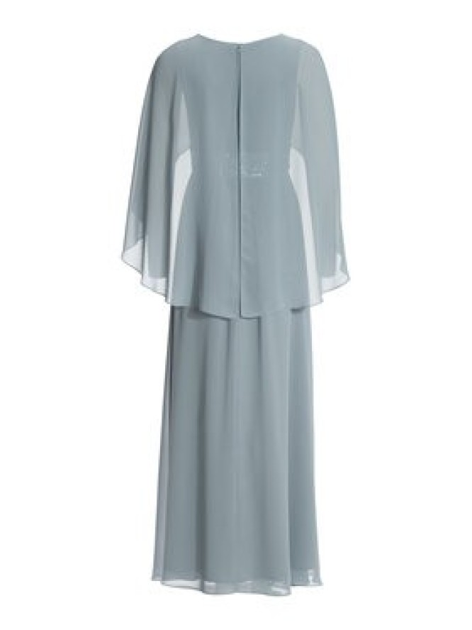 Swing Sukienka wieczorowa 5AI10300 Niebieski Regular Fit