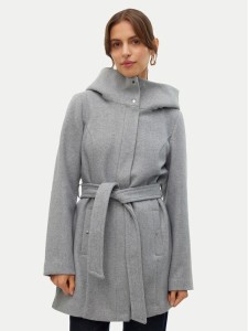 Vero Moda Płaszcz przejściowy Popliva 10310779 Szary Regular Fit