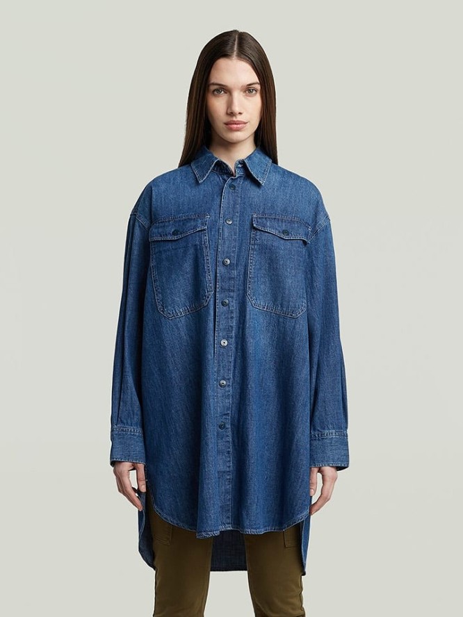 G-Star Koszula dżinsowa w kolorze niebieskim rozmiar: XS