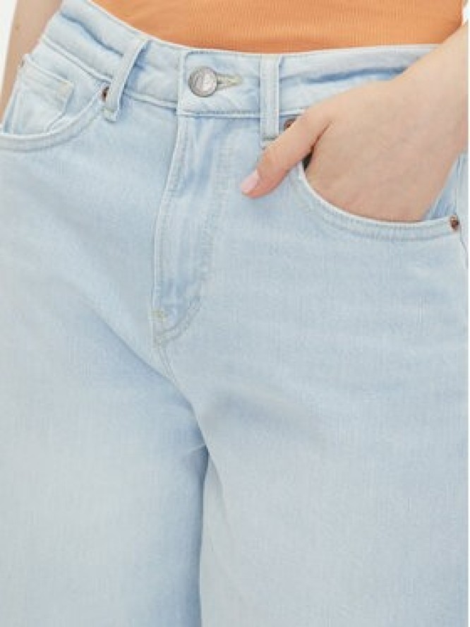 Pepe Jeans Szorty jeansowe PL801176 Niebieski Loose Fit