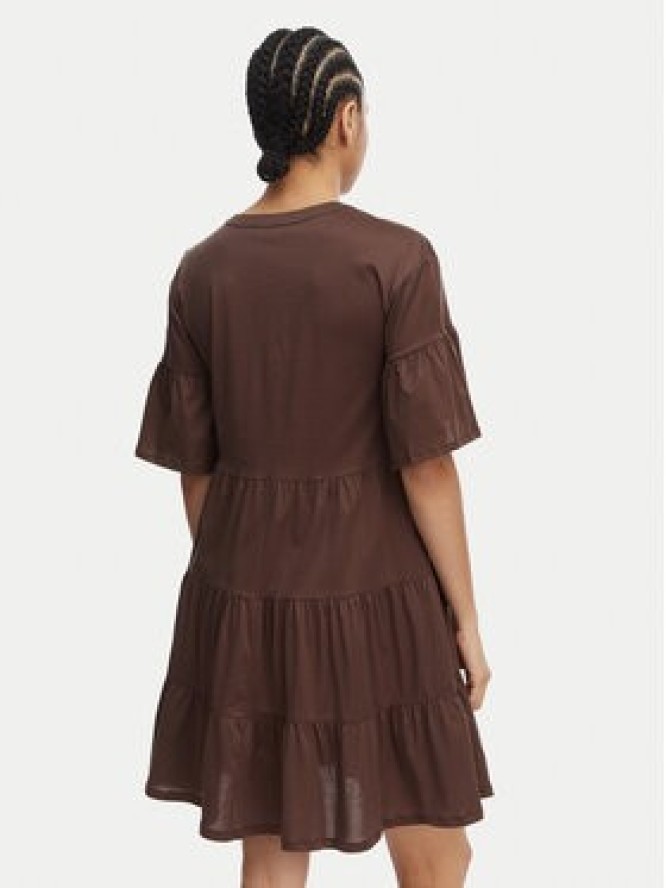 Weekend Max Mara Sukienka codzienna Saggina 2615621042 Brązowy ciemny Regular Fit