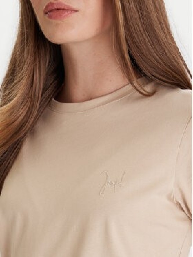 JOOP! T-Shirt 58 253JE58Tia 30049367 Beżowy Slim Fit