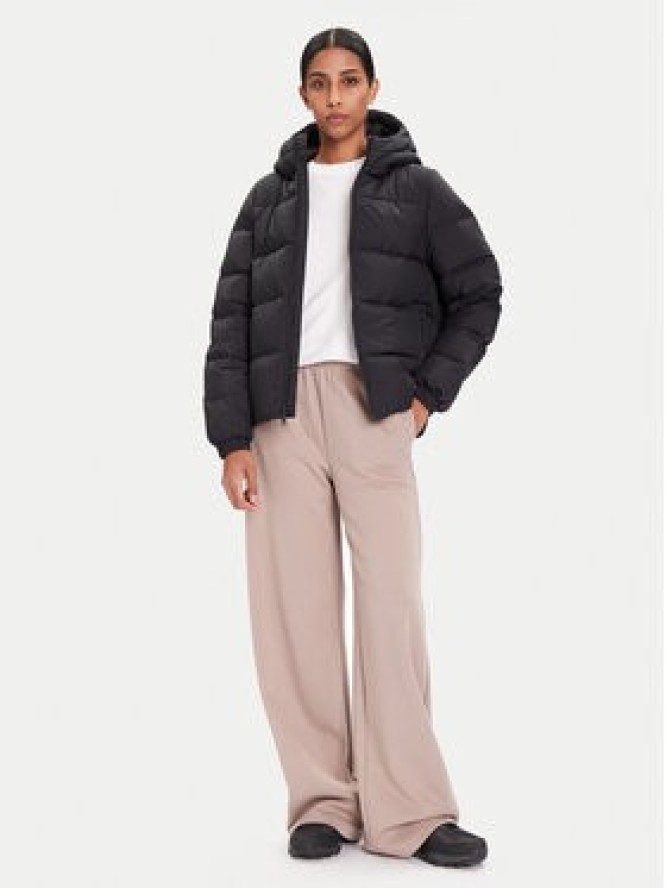 Jack Wolfskin Kurtka puchowa Frozen Palace A65097 Czarny Regular Fit