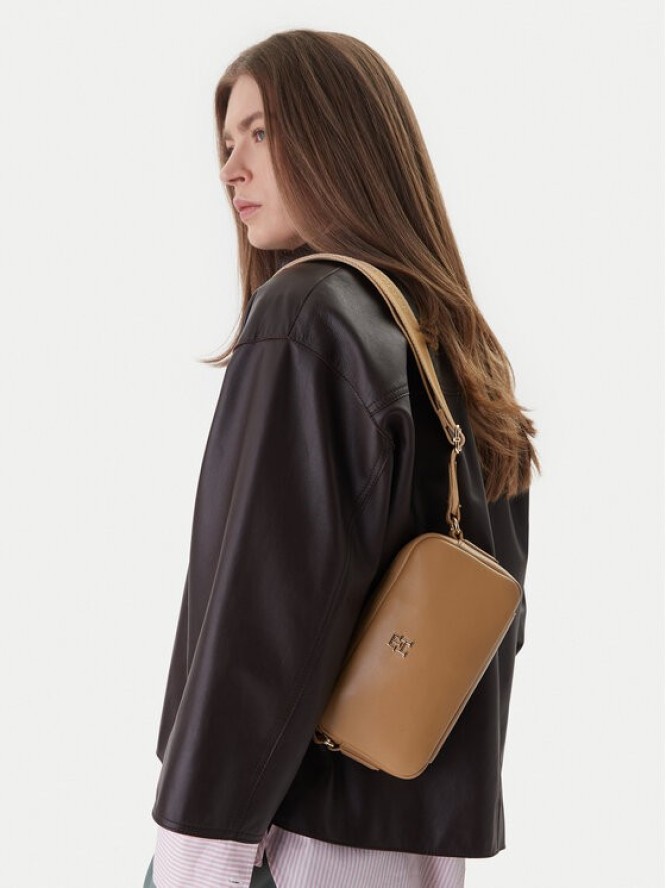 Tommy Hilfiger Torebka Th Essential Camera Bag AW0AW18370 Brązowy