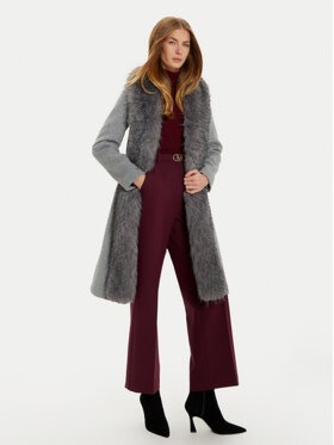 Marciano Guess Płaszcz wełniany 4BGL09 9957Z Szary Regular Fit