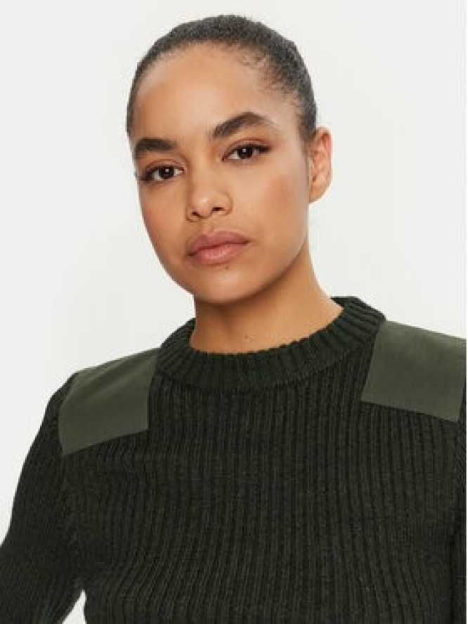 Champion Sweter 117495 Zielony Slim Fit