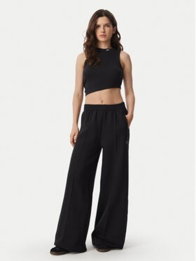 adidas Spodnie dresowe Spacer KR9176 Czarny Loose Fit