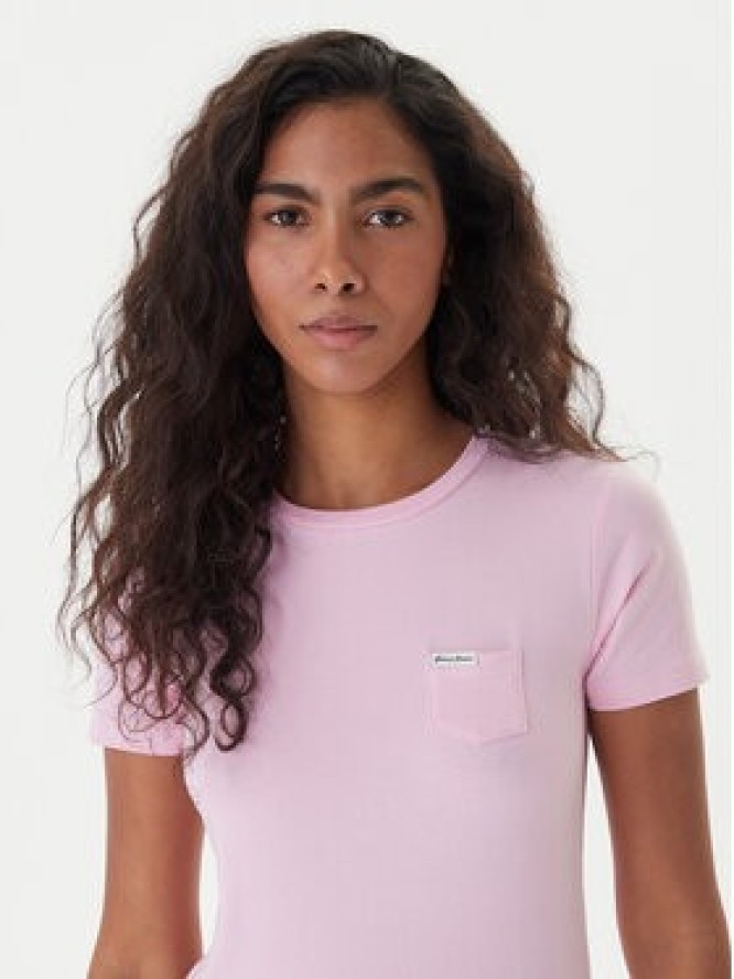 Guess Jeans T-Shirt W5RI52 J1314 Różowy Regular Fit