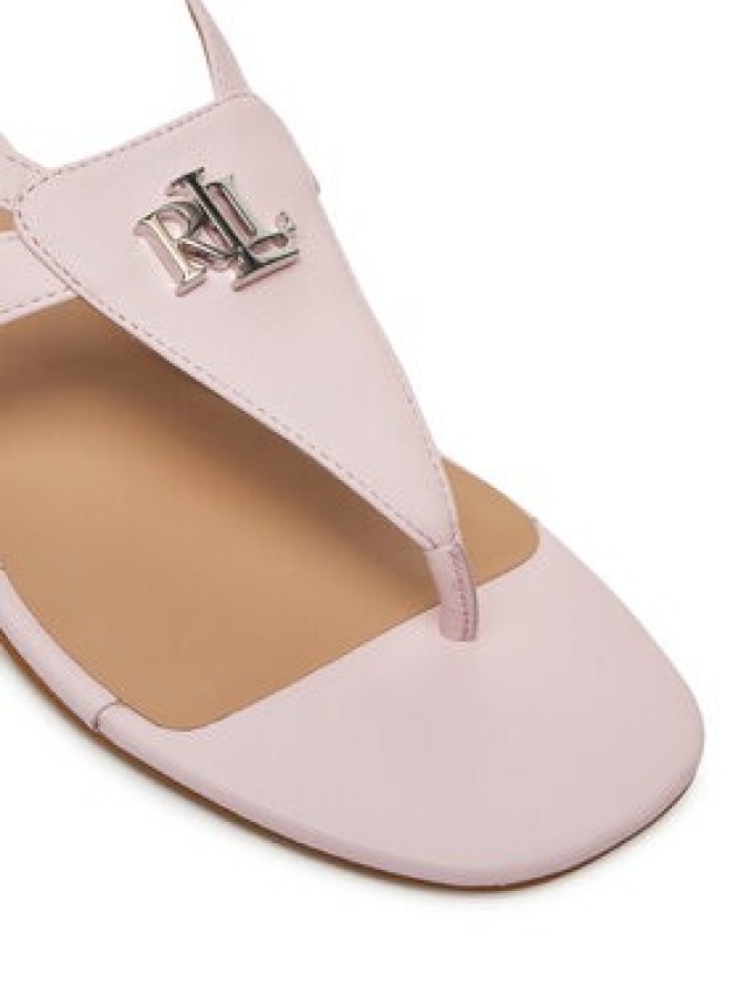 LAUREN RALPH LAUREN Sandały Everley 802959146008 Różowy