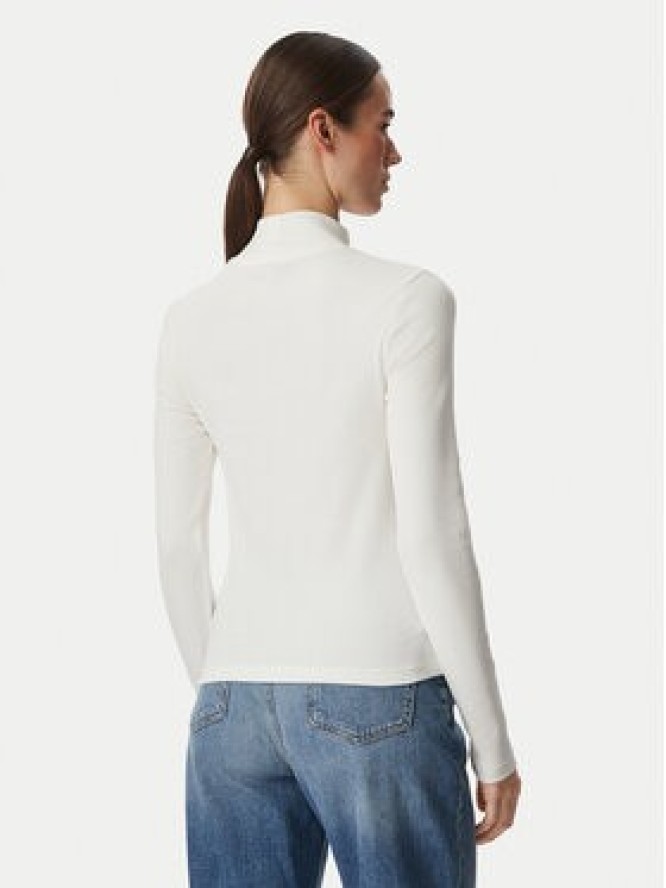 Tommy Jeans Bluzka Essential DW0DW19830 Biały Slim Fit
