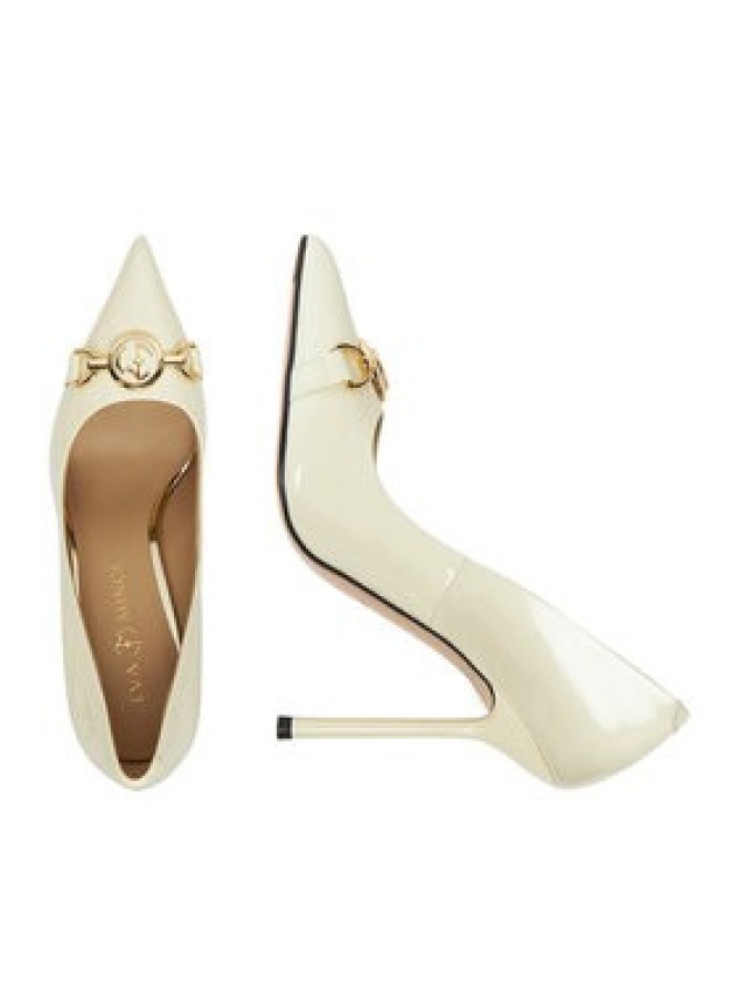 Eva Minge Szpilki EO-NOVA-1677-13-3 Écru