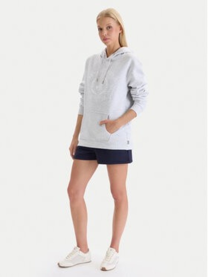 Beverly Hills Polo Club Bluza W126-BHLSS-1038-40M Szary Regular Fit