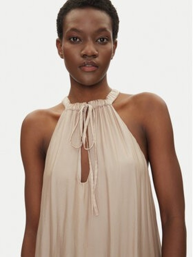 Bomboogie Sukienka letnia AW8993TSET5 Beżowy Relaxed Fit