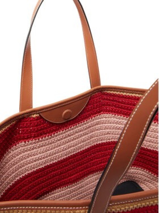 Tommy Hilfiger Torebka Th Nautical Tote Crochet Str AW0AW18816 Kolorowy