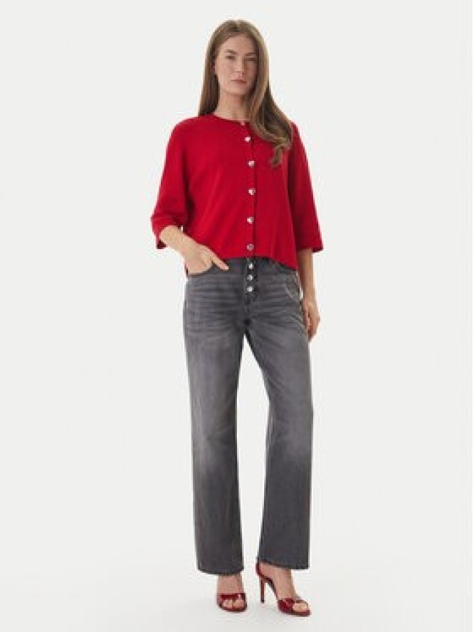 ONLY Kardigan Maisie 15364920 Czerwony Regular Fit