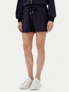 Gaudi Szorty materiałowe 511BD24007 Granatowy Regular Fit