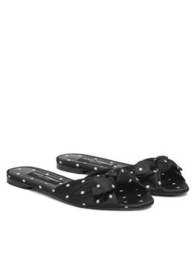 Dolce&Gabbana Klapki CQ0620 AV885 Czarny