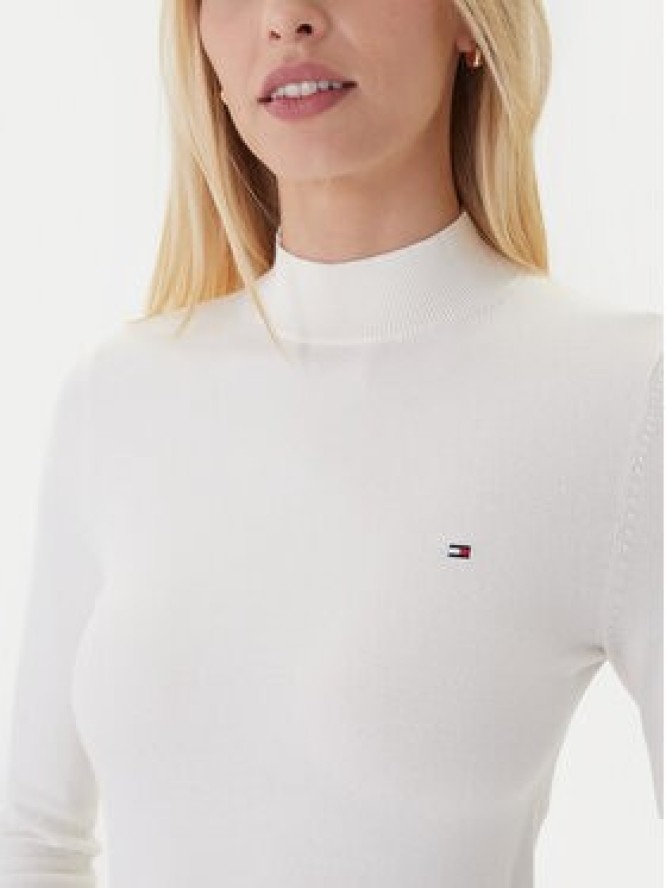 Tommy Hilfiger Sweter WW0WW47462 Écru Regular Fit