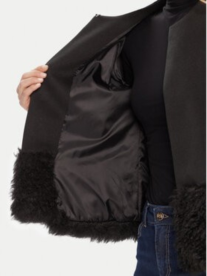 Rinascimento Kurtka przejściowa CFC0125791003 Czarny Regular Fit