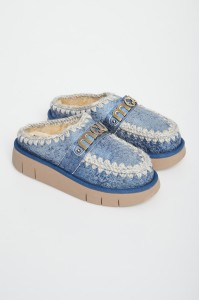 Klapki damskie skórzane mule MOU