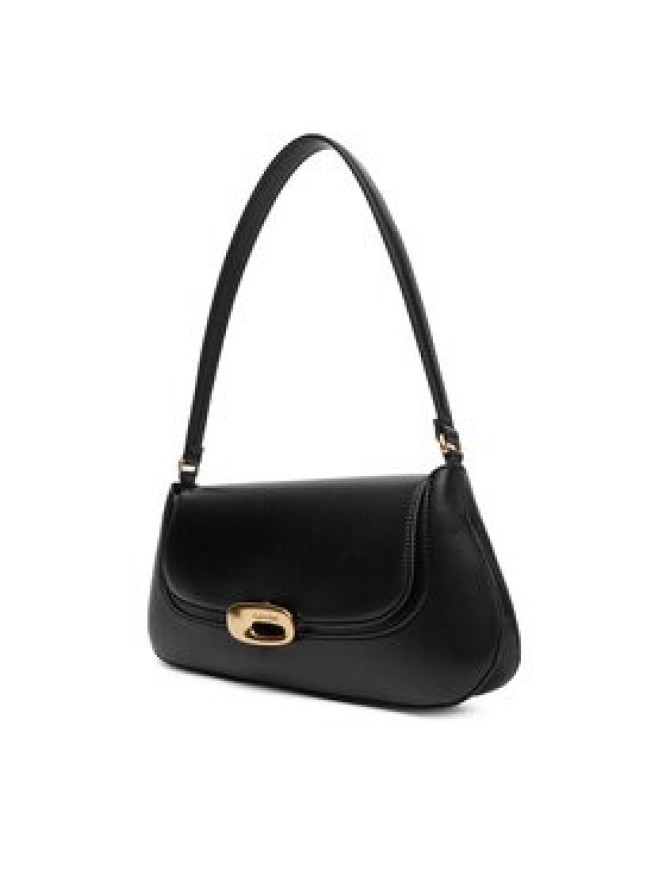 Calvin Klein Torebka Hardware Flap Shoulder Bag LV04F3146G Czarny