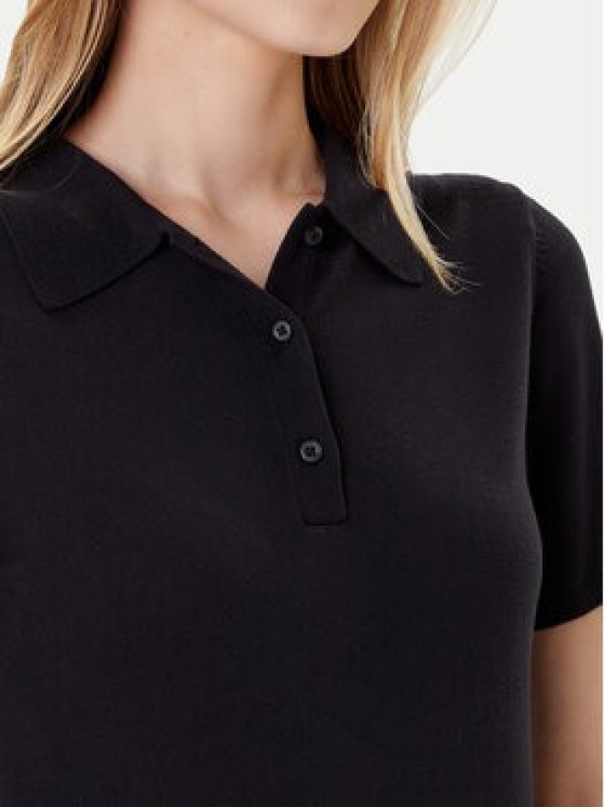 Calvin Klein Sweter LV044C341G Czarny Regular Fit