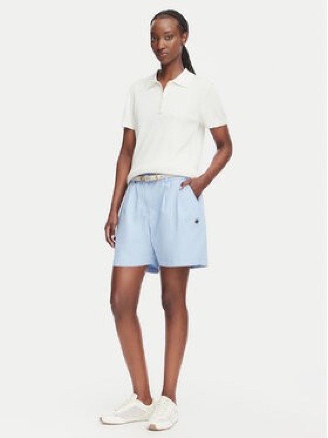 Beverly Hills Polo Club Szorty materiałowe P-SS26W-B576580 Niebieski Regular Fit