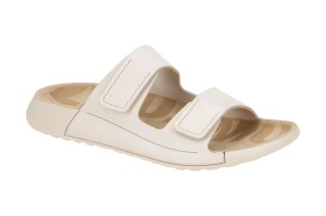 Klapki damskie Ecco Cozmo Flat Limestone