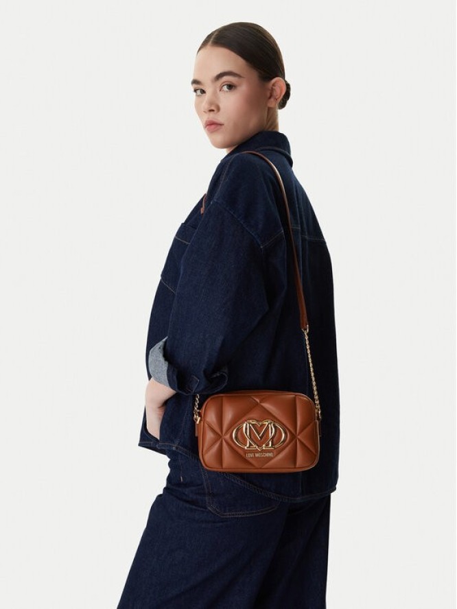 LOVE MOSCHINO Torebka JC4038PP1OLC0200 Brązowy