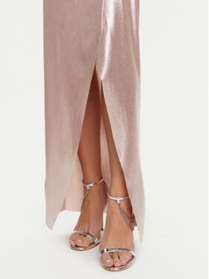 PINKO Sukienka wieczorowa 104960 A2DN Różowy Regular Fit