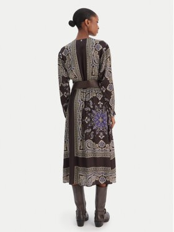 Liu Jo Sukienka codzienna MF5394 TS117 Brązowy Regular Fit