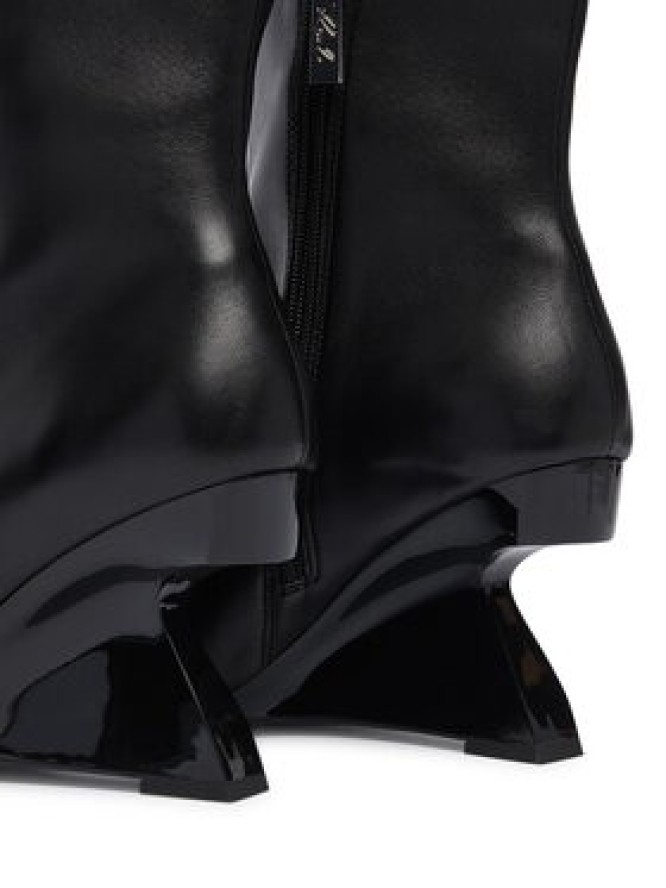 KARL LAGERFELD Botki Waverly KL34645 Czarny
