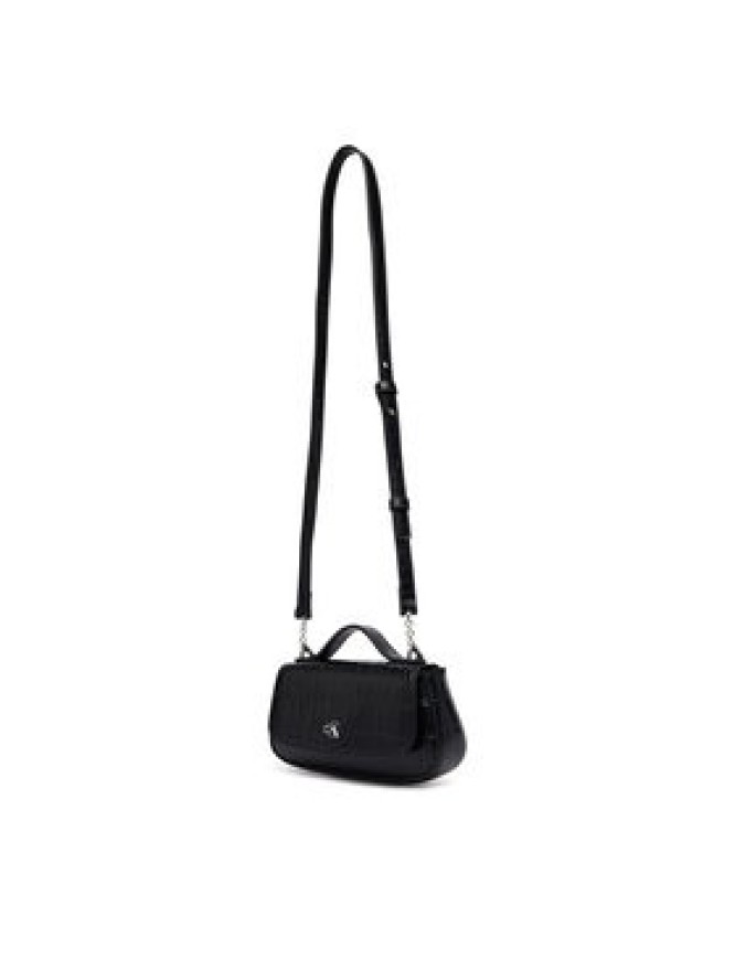 Calvin Klein Torebka Ck Croc Top Handle Bag LV04F3903G Czarny