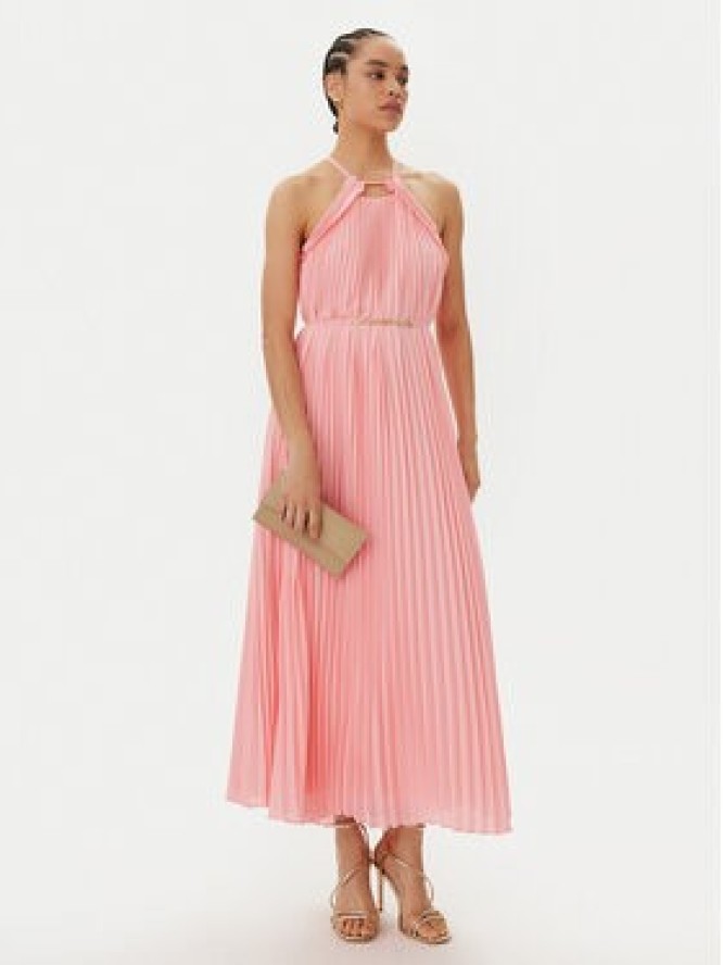 TWINSET Sukienka koktajlowa 251TP2332 Różowy Loose Fit