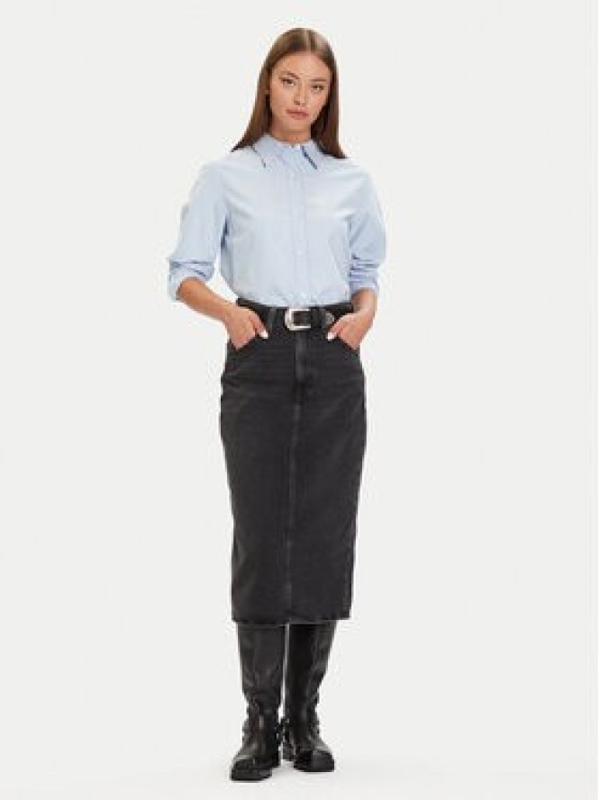 Levi's® Spódnica jeansowa 001VH-0004 Czarny Regular Fit
