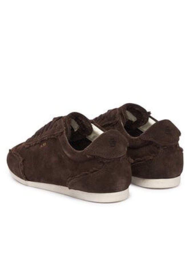 BOSS Sneakersy Solenne 50579059 Brązowy ciemny