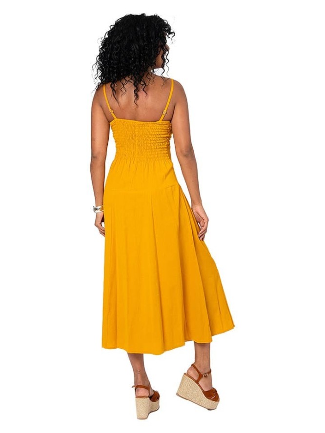 Aller Simplement Sukienka w kolorze żółtym rozmiar: 38/40