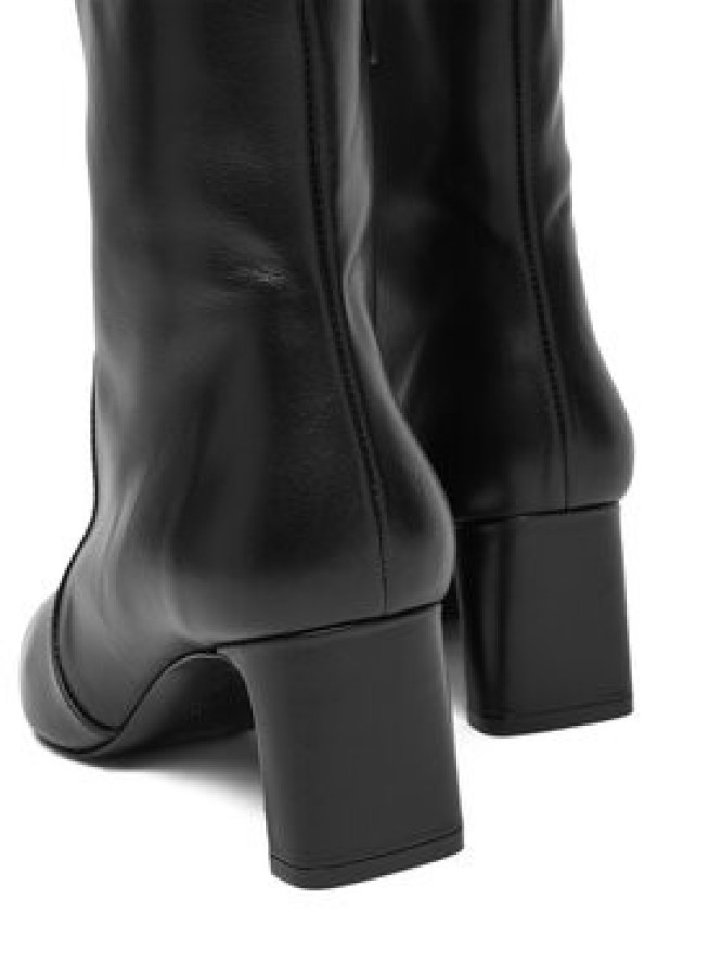 Stuart Weitzman Botki Babette Zip SL542 Czarny