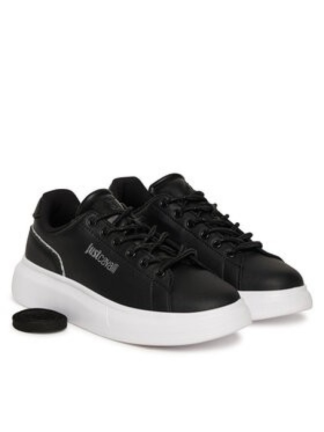 Just Cavalli Sneakersy 79RA3SB1 ZPB59 Czarny