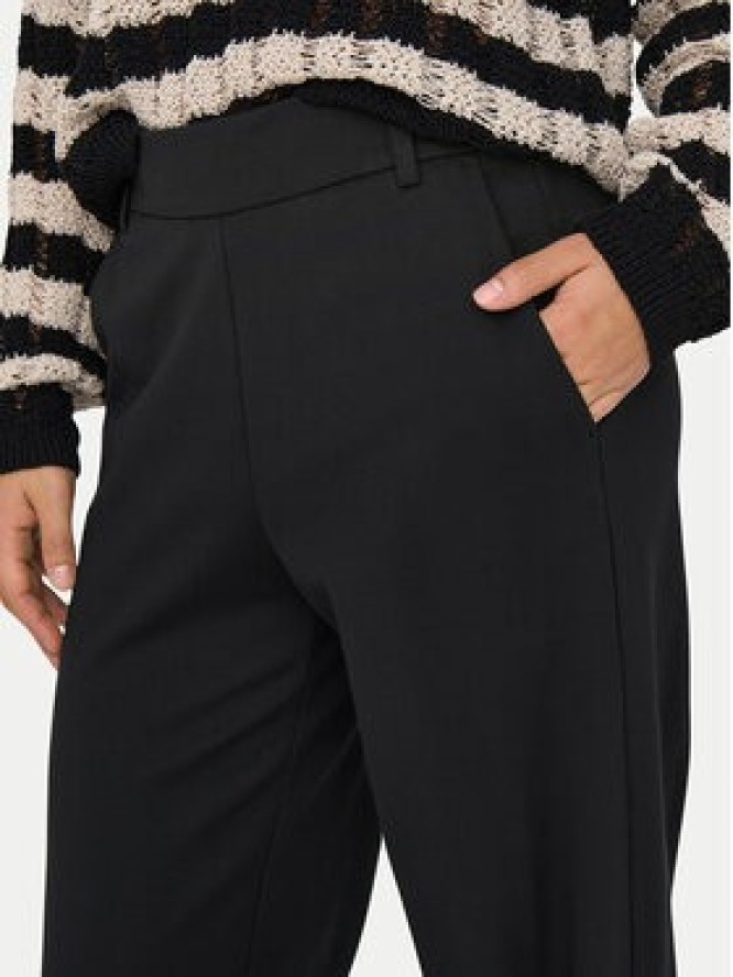 ONLY Spodnie materiałowe Poptrash 15341829 Czarny Straight Fit