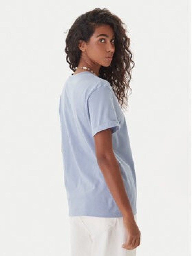 Roxy T-Shirt Oceanregular ERJZT06078 Niebieski Regular Fit