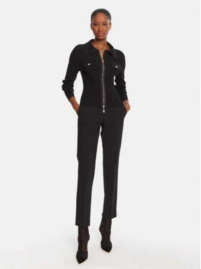 LOLA CASADEMUNT Kardigan LF2511007 Czarny Slim Fit