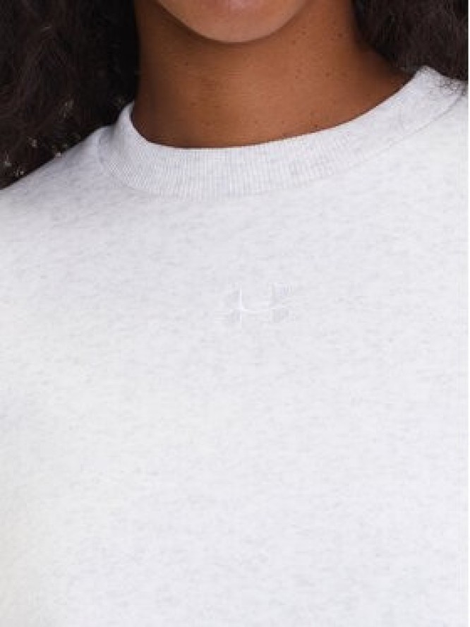 Under Armour Bluza Ua Rival 1386463 Biały Oversize