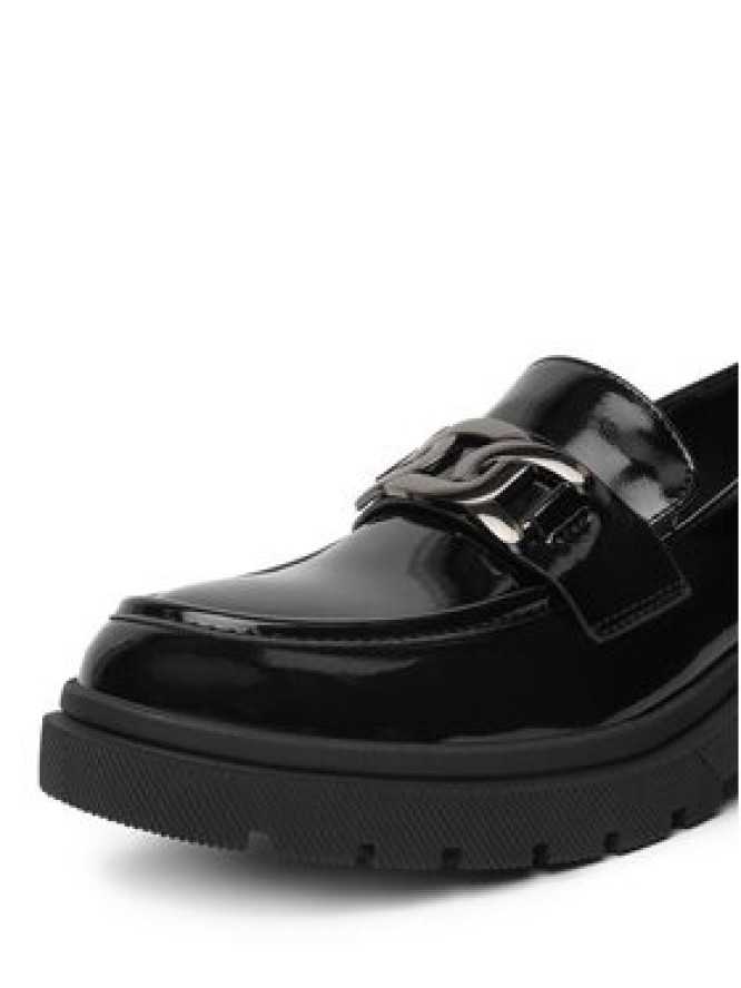 DeeZee Loafersy LZ24-01 Czarny