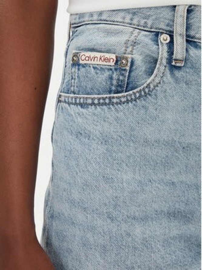 Calvin Klein Jeans Szorty jeansowe J20J225155 Niebieski Relaxed Fit