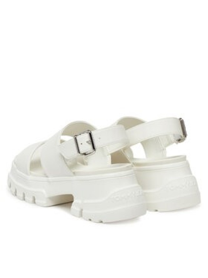 Tommy Jeans Sandały Tjw Chunky City Sandal EN0EN02750 Écru