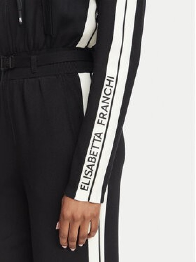 Elisabetta Franchi Kombinezon KT-71S-66E2-V680 Czarny Slim Fit