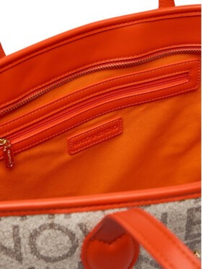 Valentino Torebka Logo VBSA1F02 Beżowy