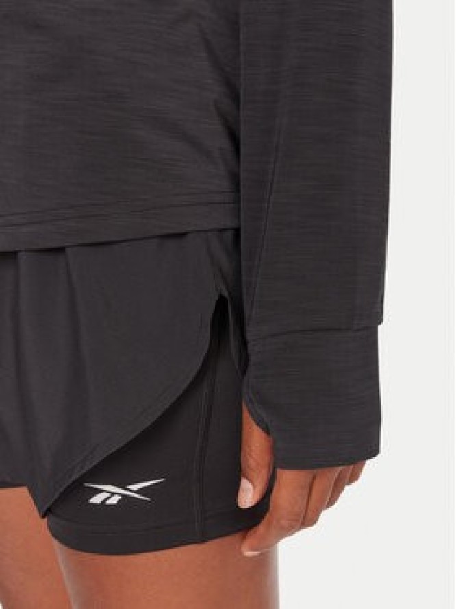 Reebok Koszulka techniczna RK25184CCW Czarny Slim Fit