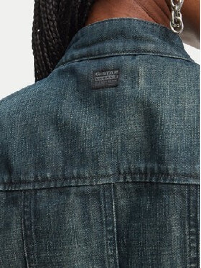 G-STAR Sukienka jeansowa Hourglass D29963-E358 Niebieski Regular Fit